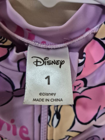 Minnie Mouse Swimwear Size 1
