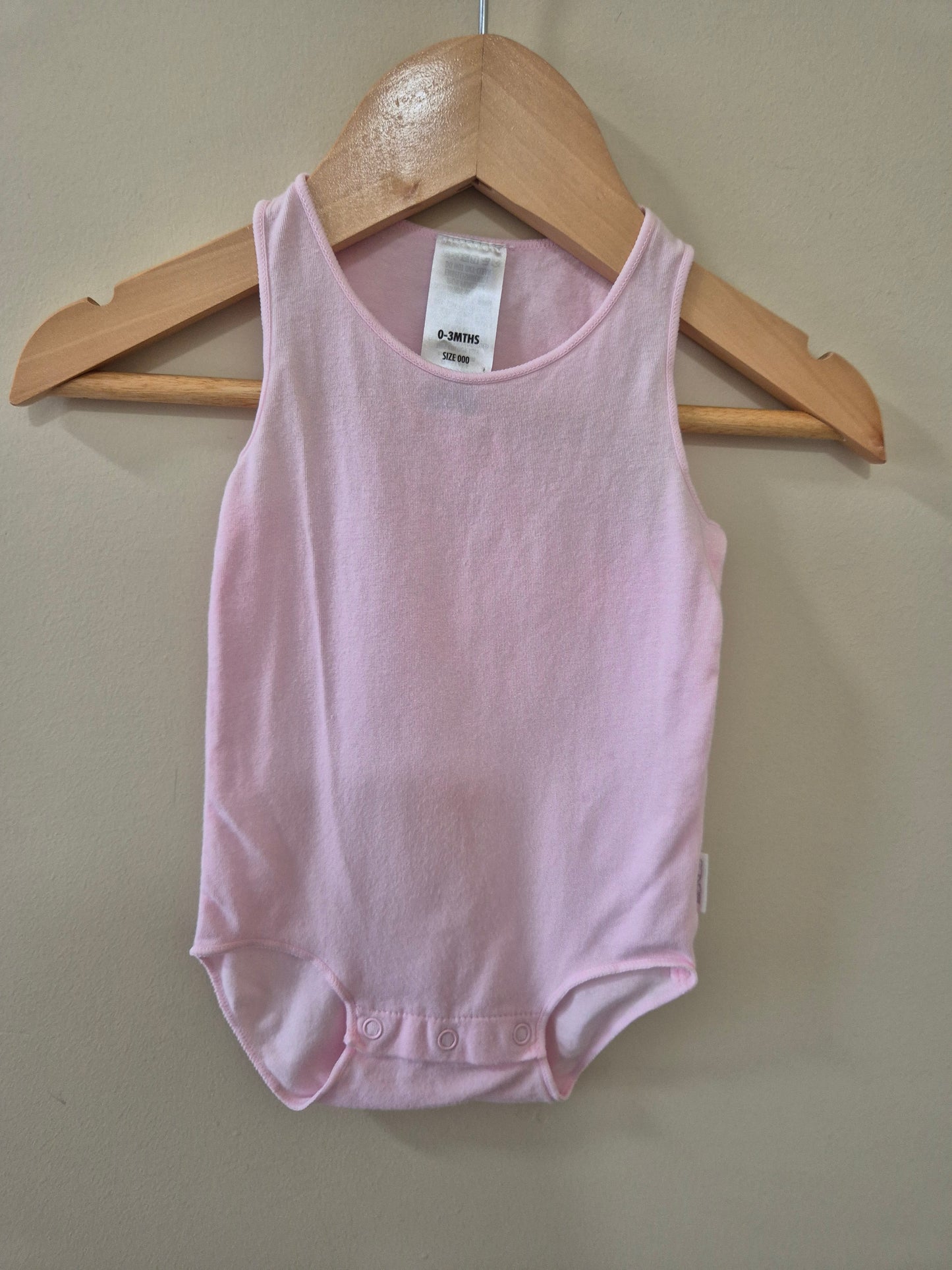 BONDS Pink Singlet - Size 000