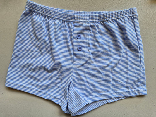 Miss Mango Pj Striped Shorts Size 8