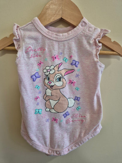 Disney Bunny Bodysuit Size 00