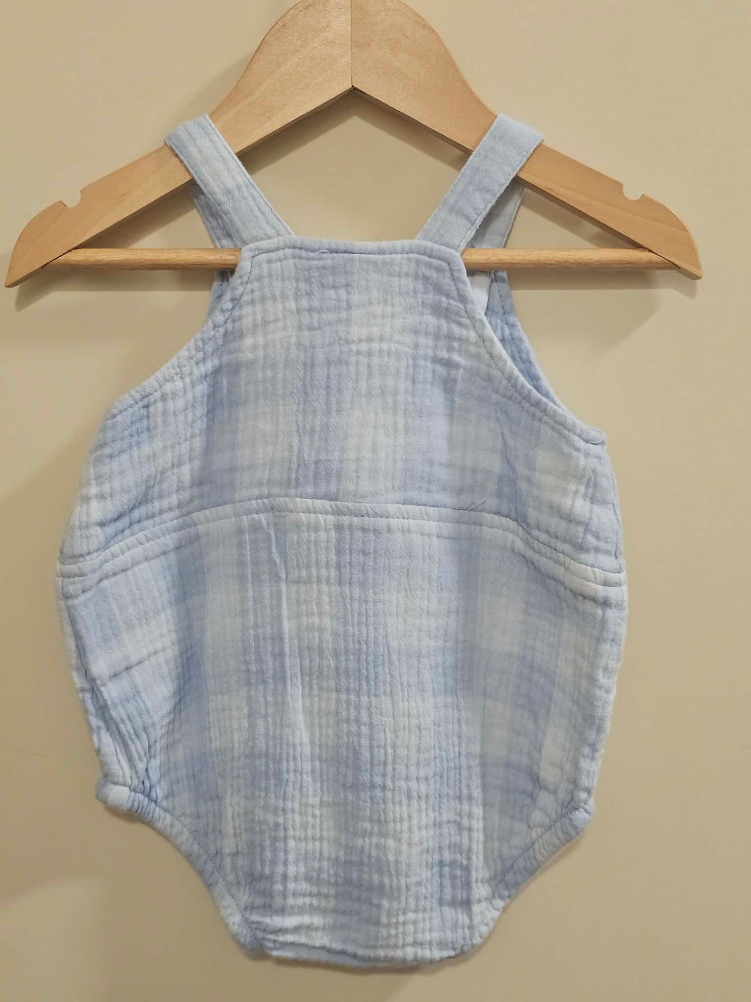 Seed Heritage Gingham Bubble Romper Size 000
