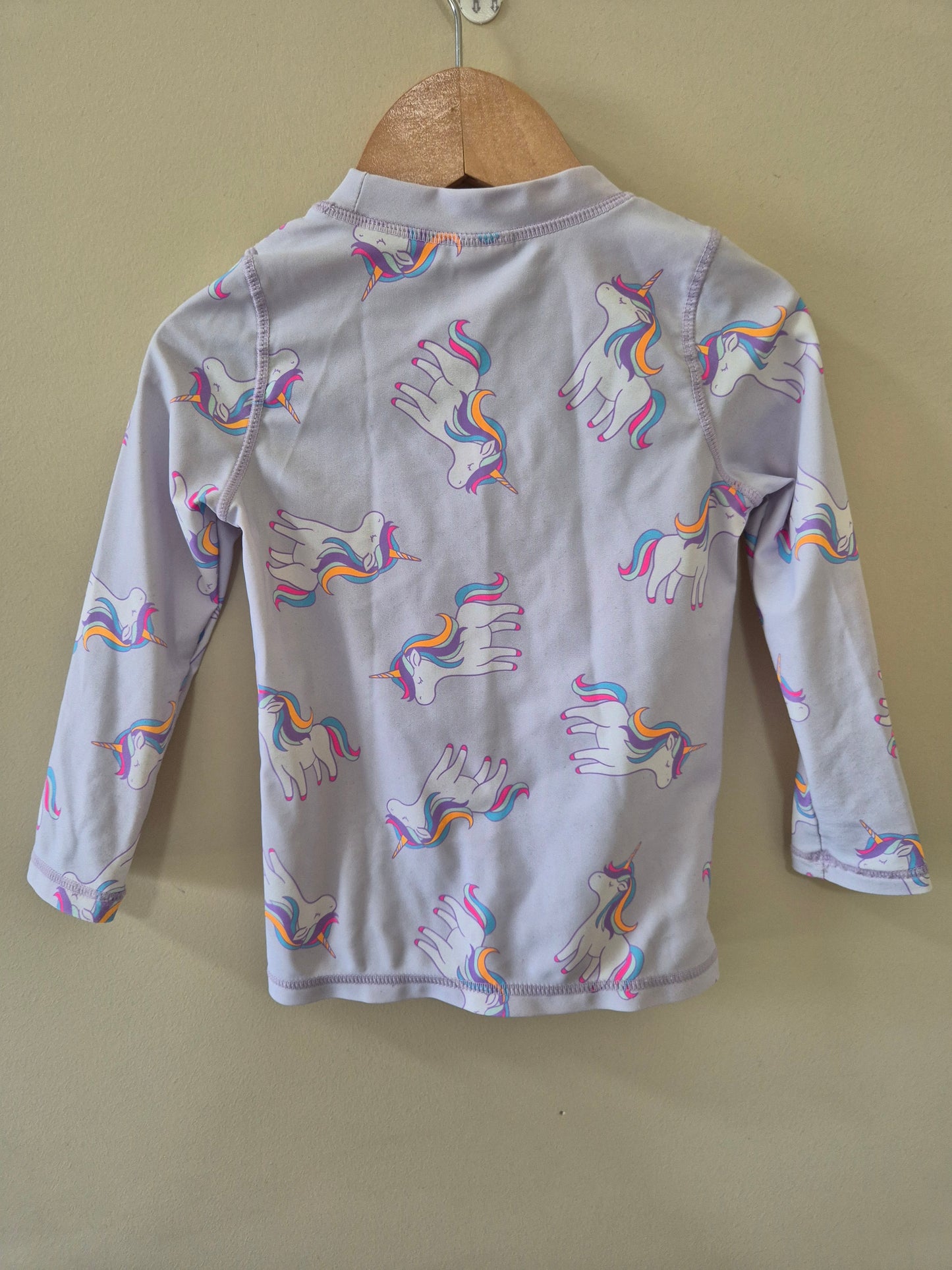 Baby Berry Unicorn Swimwear Top Size 2