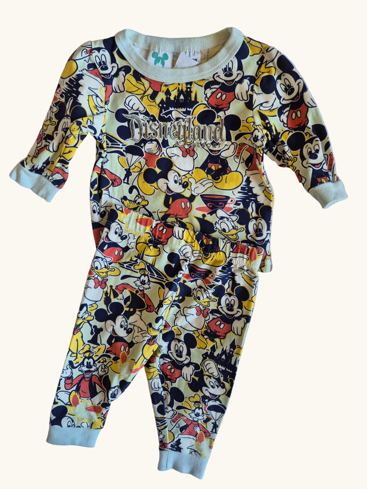 Disneyland Mickey Mouse Outfit Set Size 00