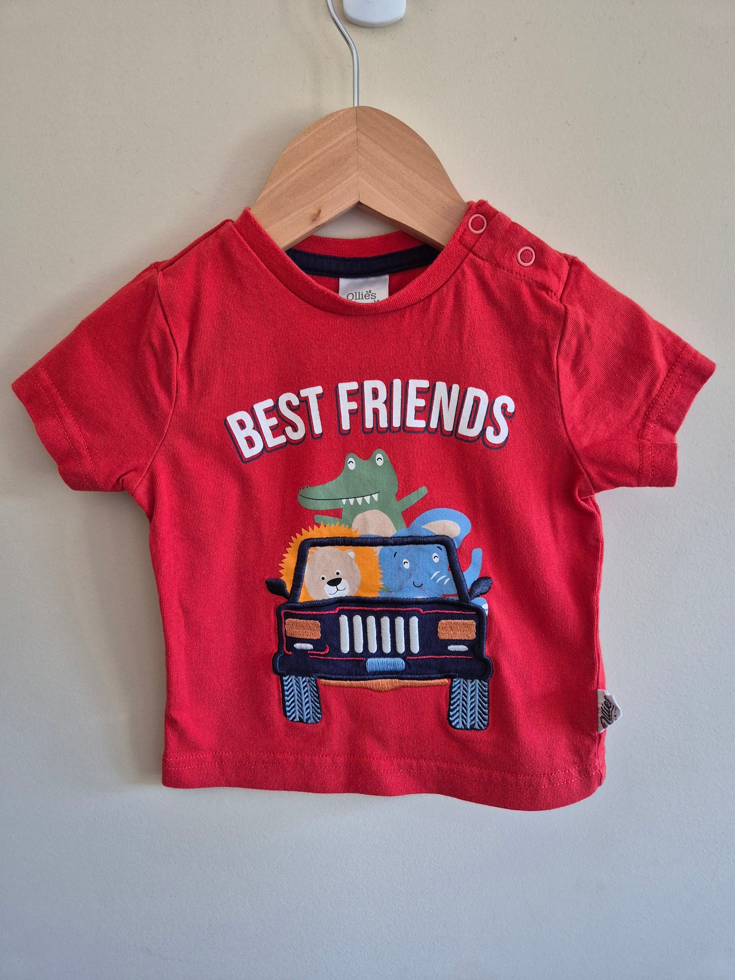 Ollies Place "Best Friends" Shirt Size 00