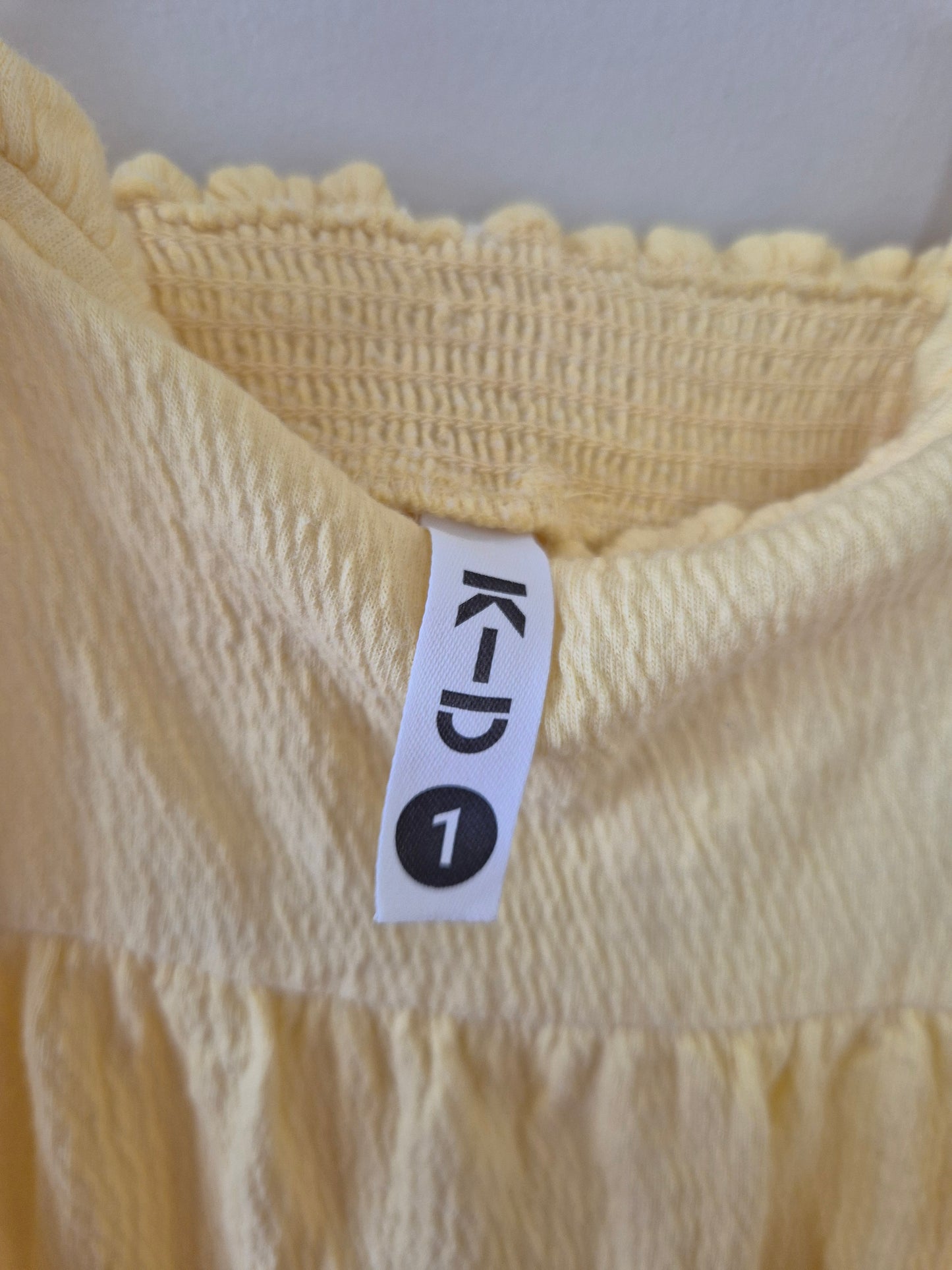 Yellow Everyday Dress - Size 1