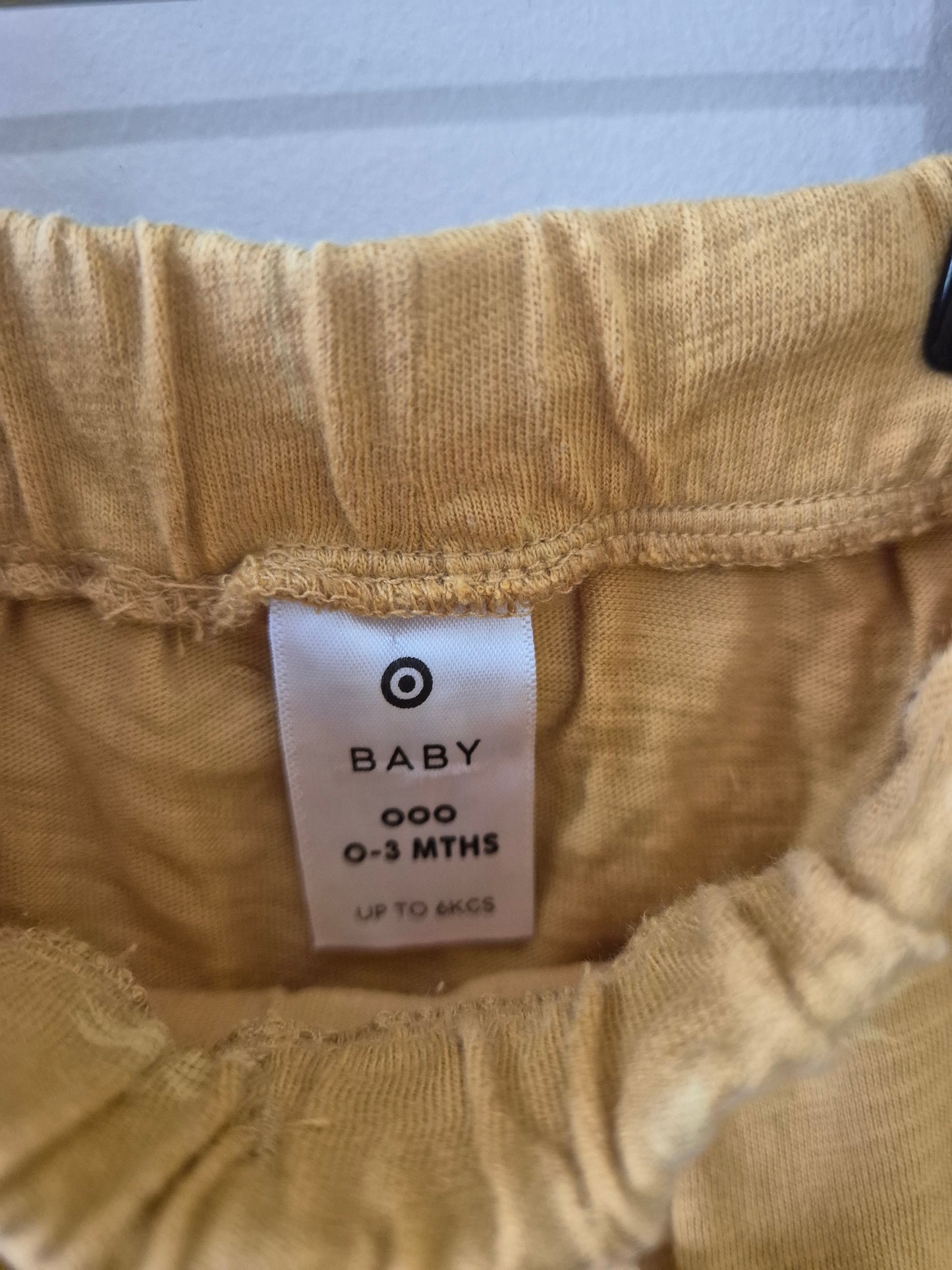 Target Yellow Palm Tree Shorts Size 000