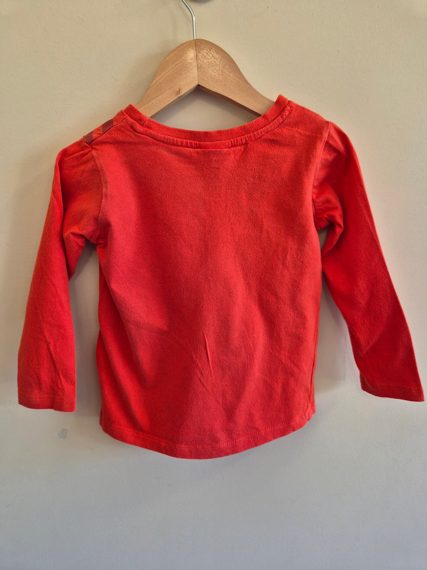 Wiggles Red Long Sleeve Shirt Size 2
