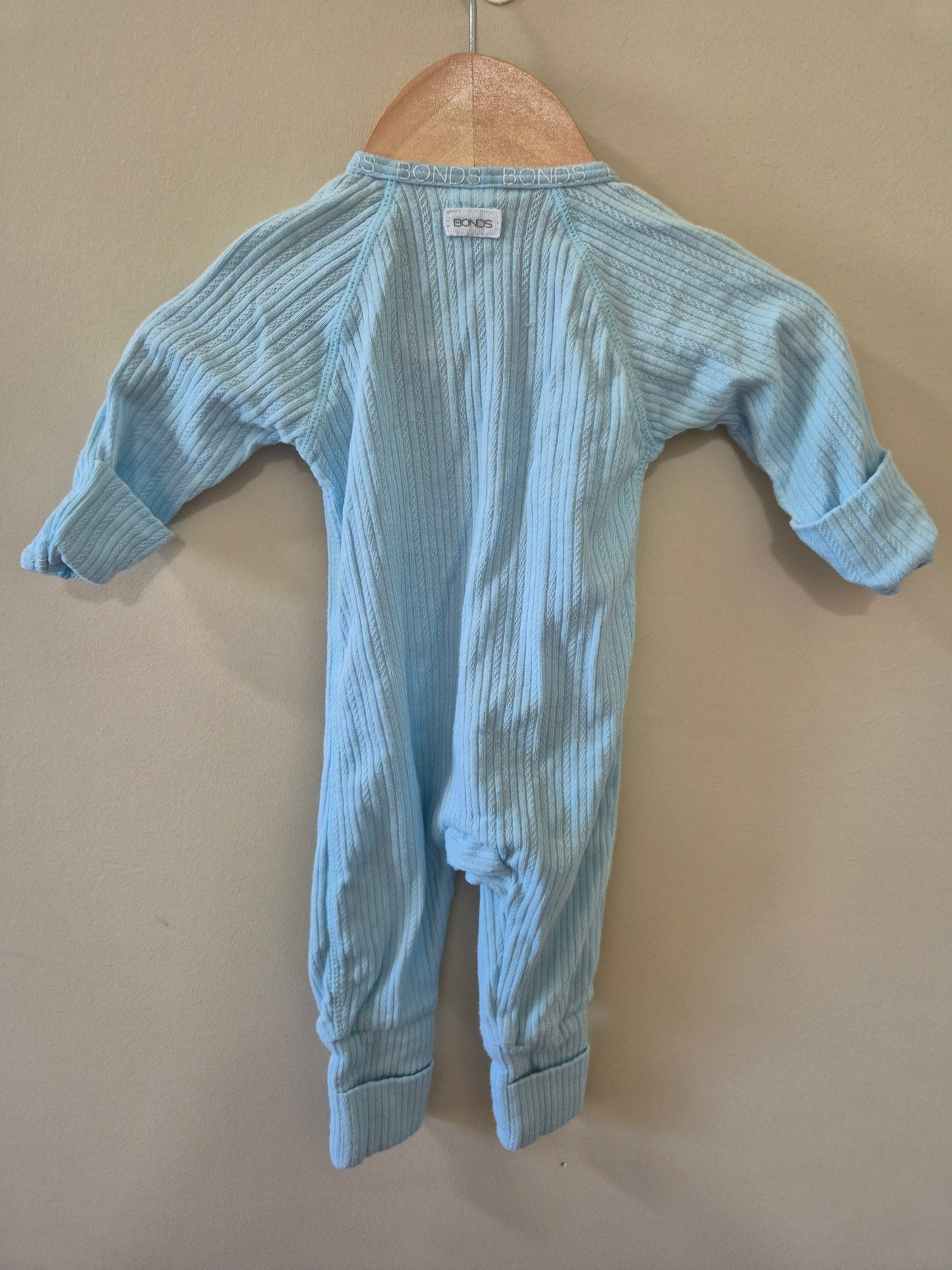 Newborn Light Blue Cozysuit 💙