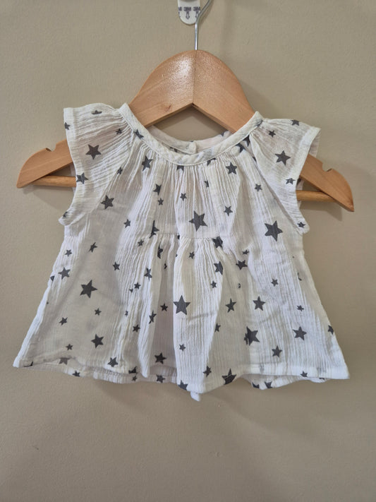 Seed Star Linen Top - Size 000