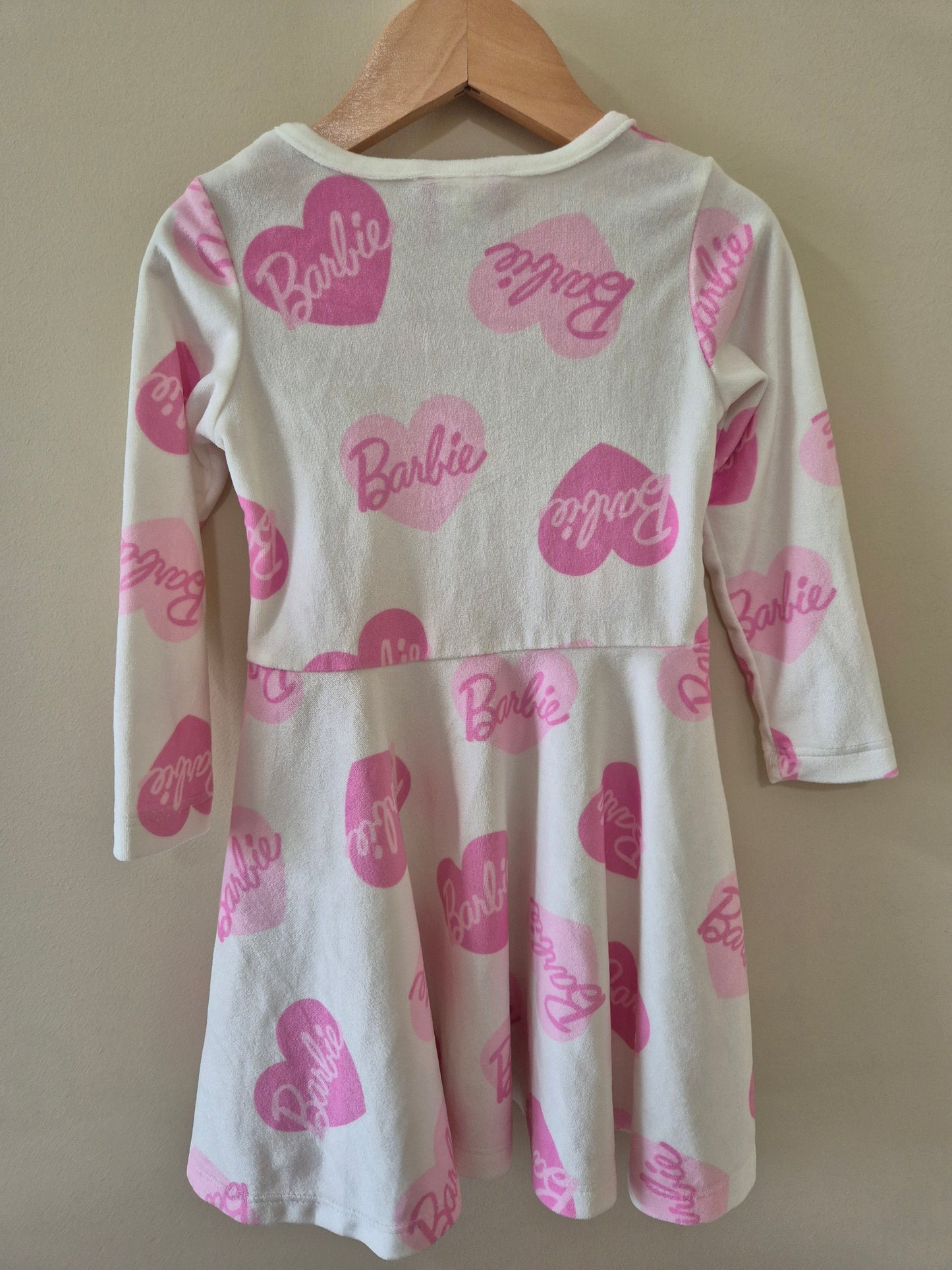 Barbie Long Sleeve Dress Size 3