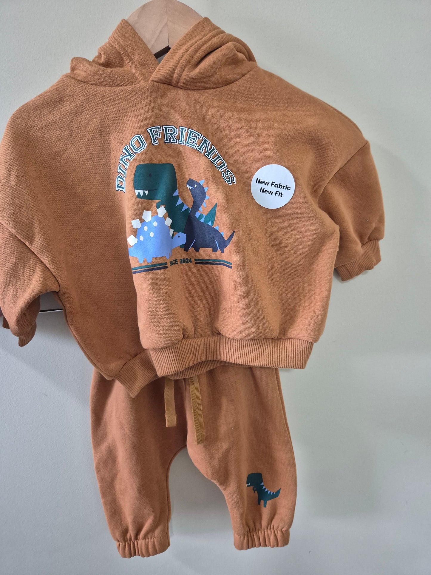 BNWOT Dymples Dinosaur Winter Outfit Set Size 000
