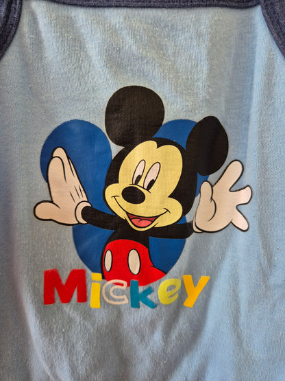 Mickey Mouse Singlet Bodysuit - Size 0