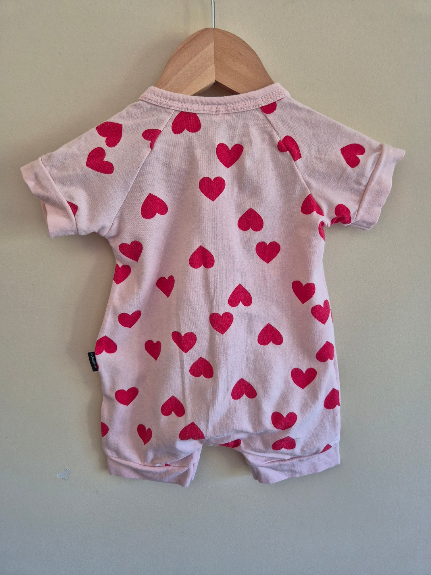 Bonds Love Heart Wondersuit Romper Size 000