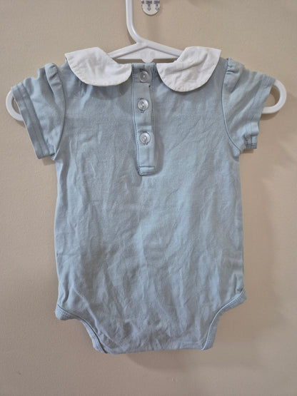 Lacey Lane embroidered collar bodysuit 🌸 Size 00