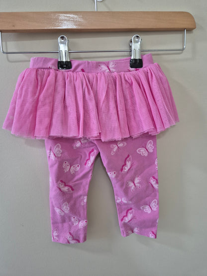 Sprout Leggings Tulle Skirt Size 00