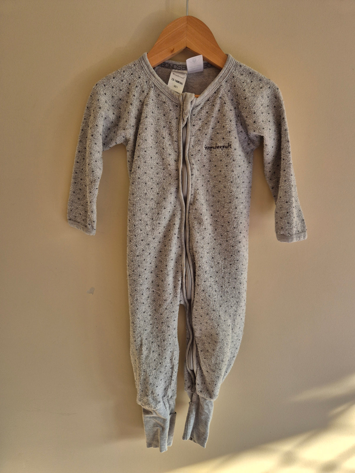 Bonds Grey Poodlette Size 1