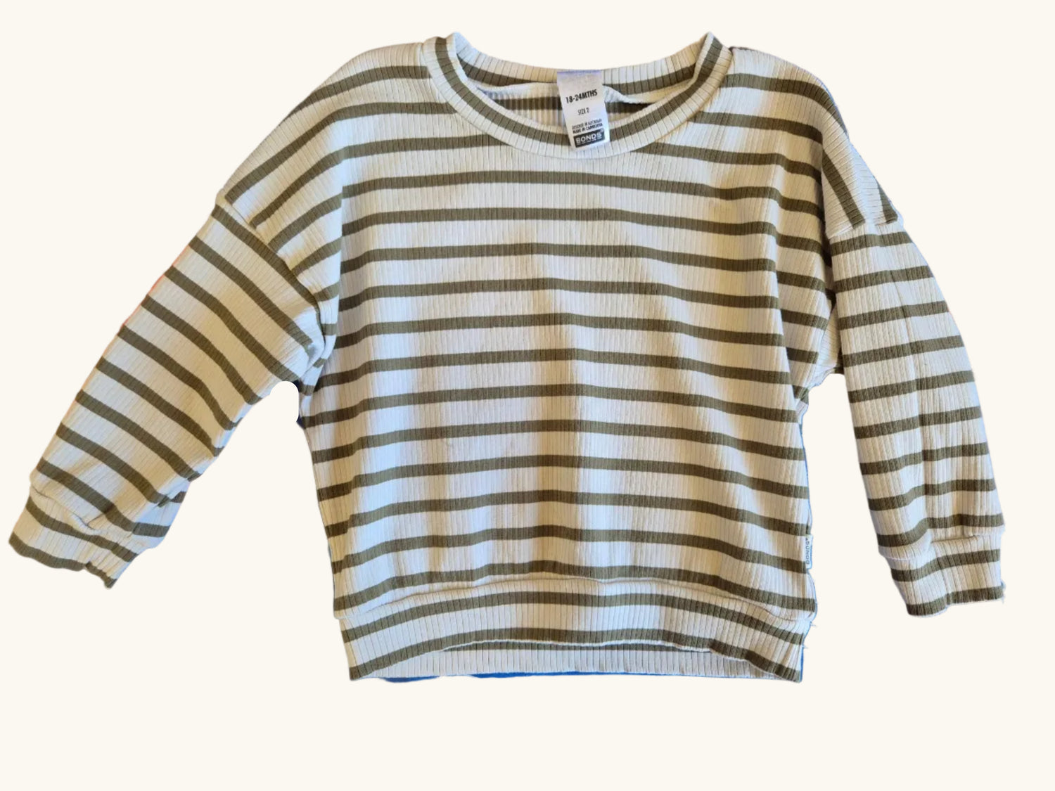 Bonds Striped Outfit Set Size 2