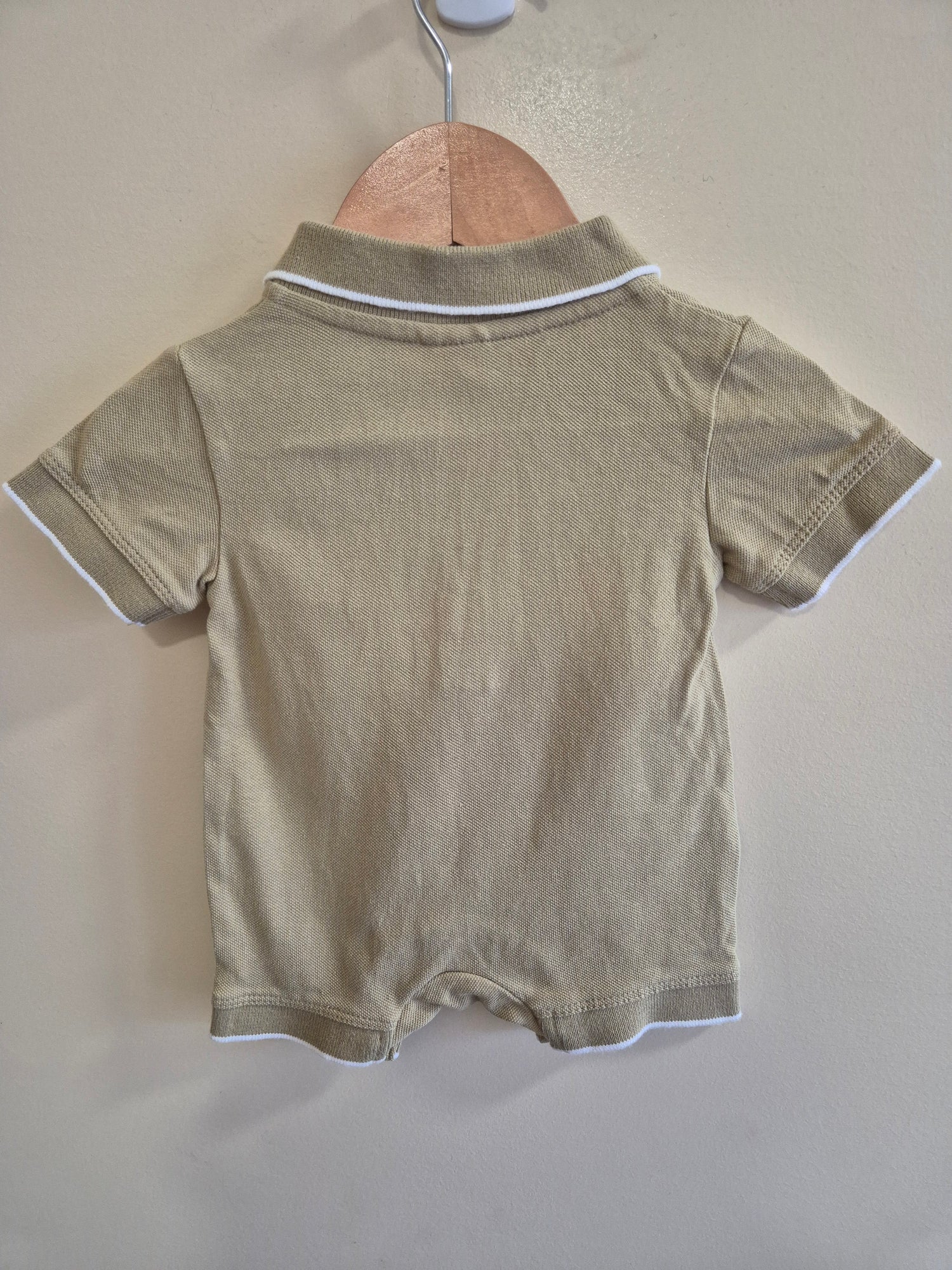 Baby Berry Polo Romper Size 0000