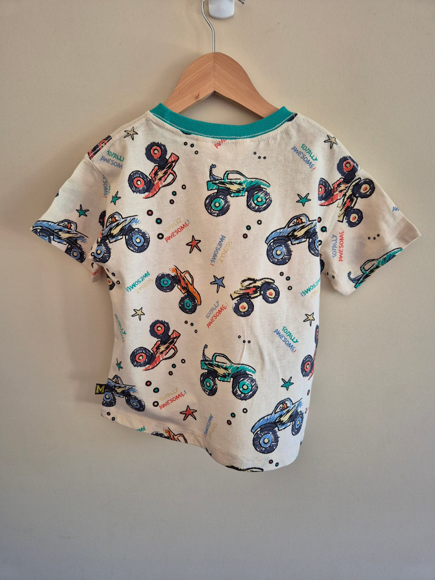 Milkshake Monster Trucks Shirt Size 4