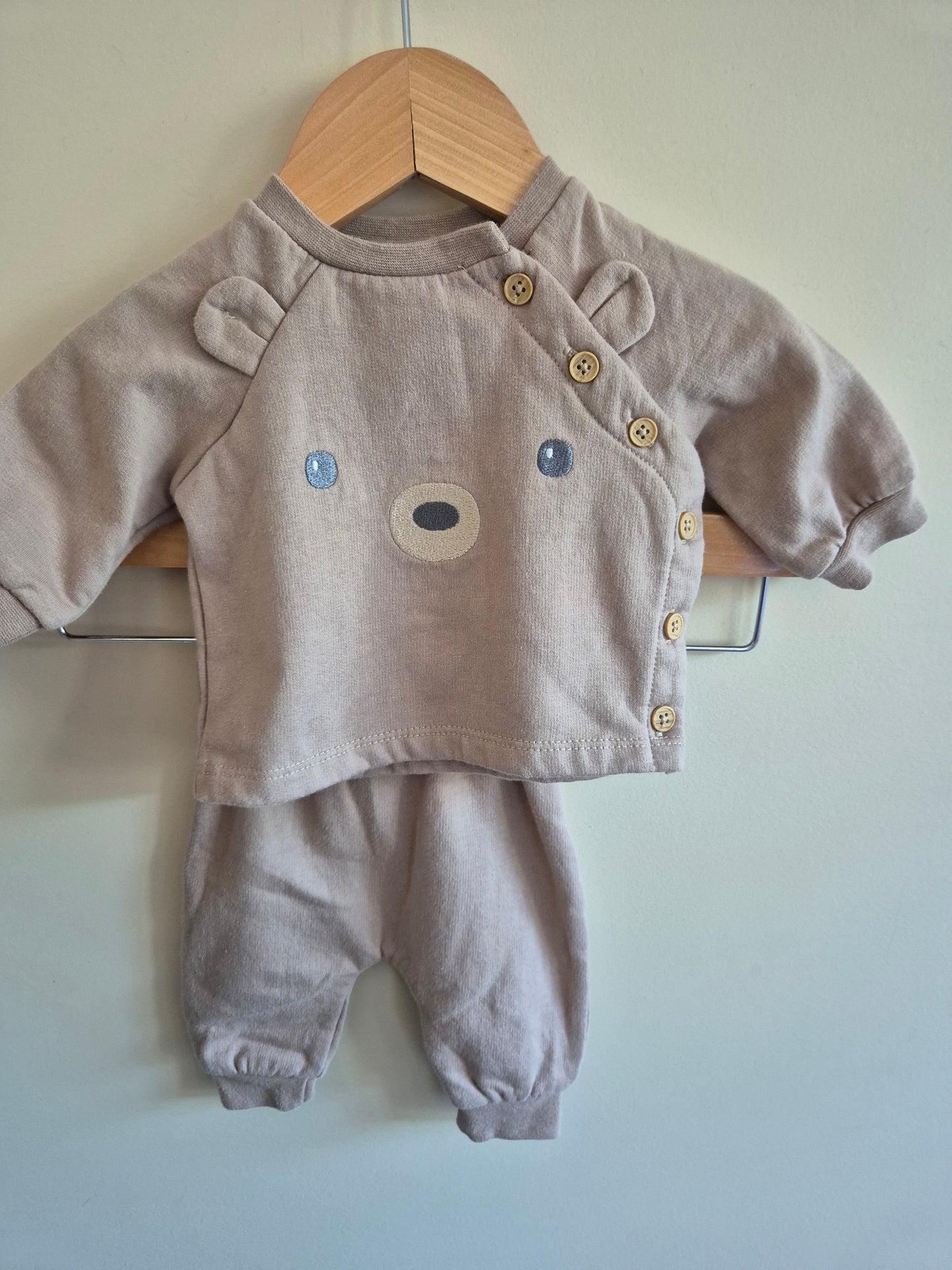 Baby Berry Bear Outfit Set Size 0000