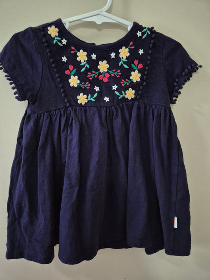 Cute Floral Sprout Dress - Size 0