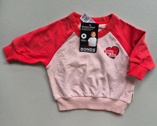 Bonds Love Jumper BNWT Size 000