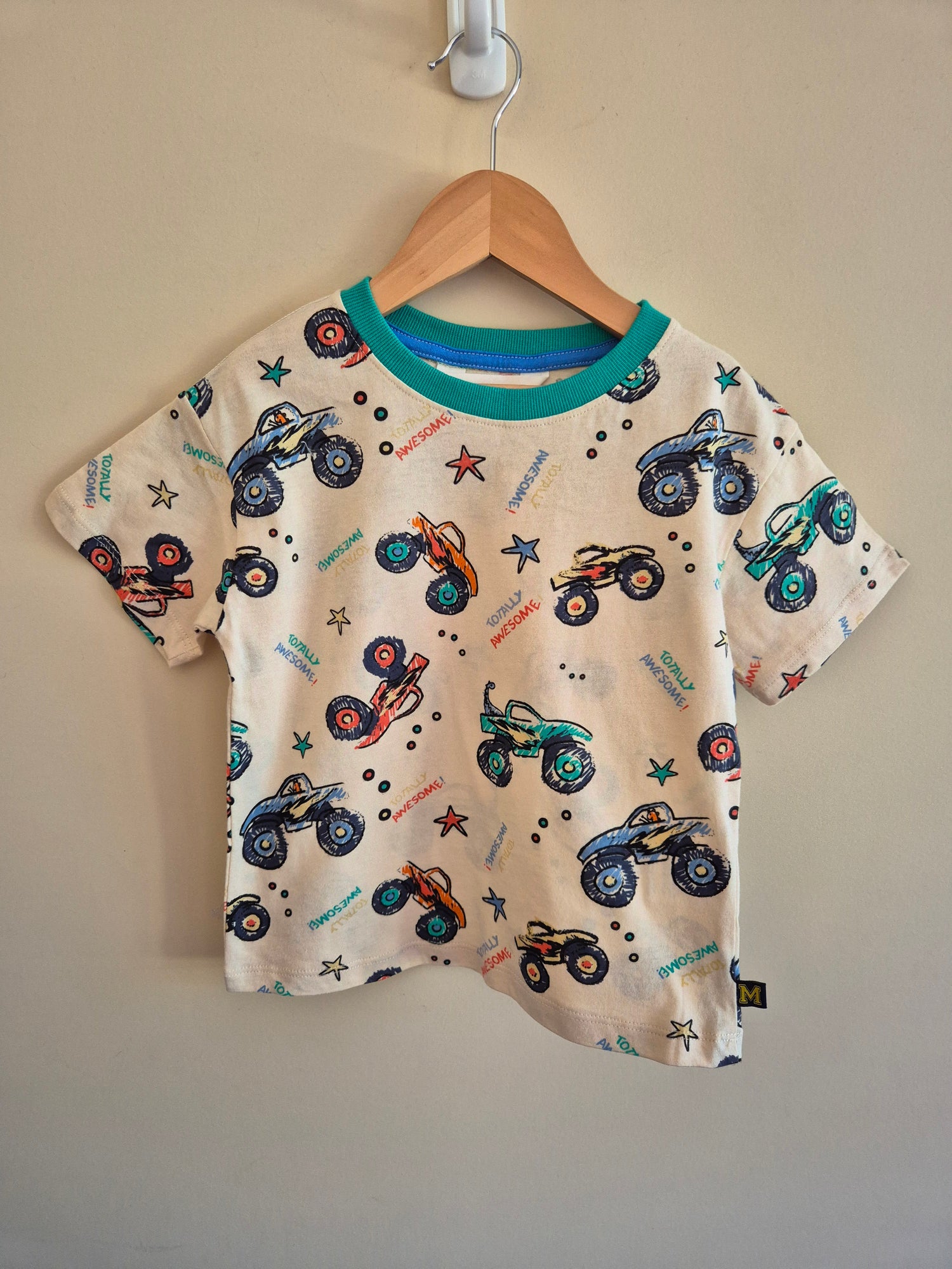 Milkshake Monster Trucks Shirt Size 4