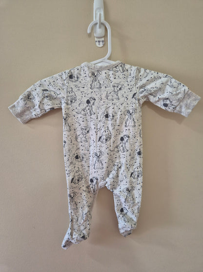 101 Dalmatian Onesie - Size 0000