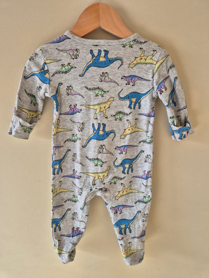 Dymples Dinosaur Onesie Size 00