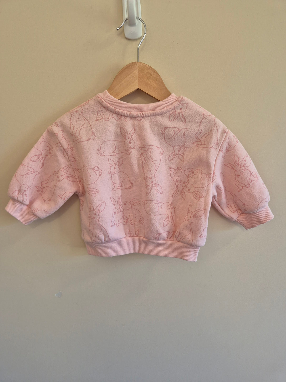 Dymples Bunny Crewneck Sweater Size 00