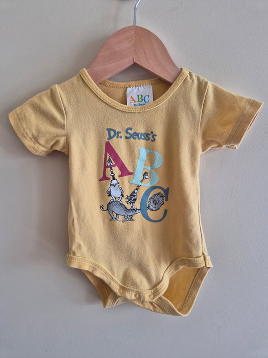 ABC Dr Suess Bodysuit Size 000