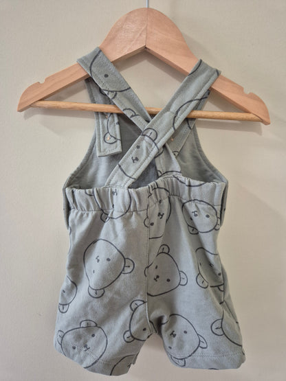 Pekkle Bear Overalls Size 000