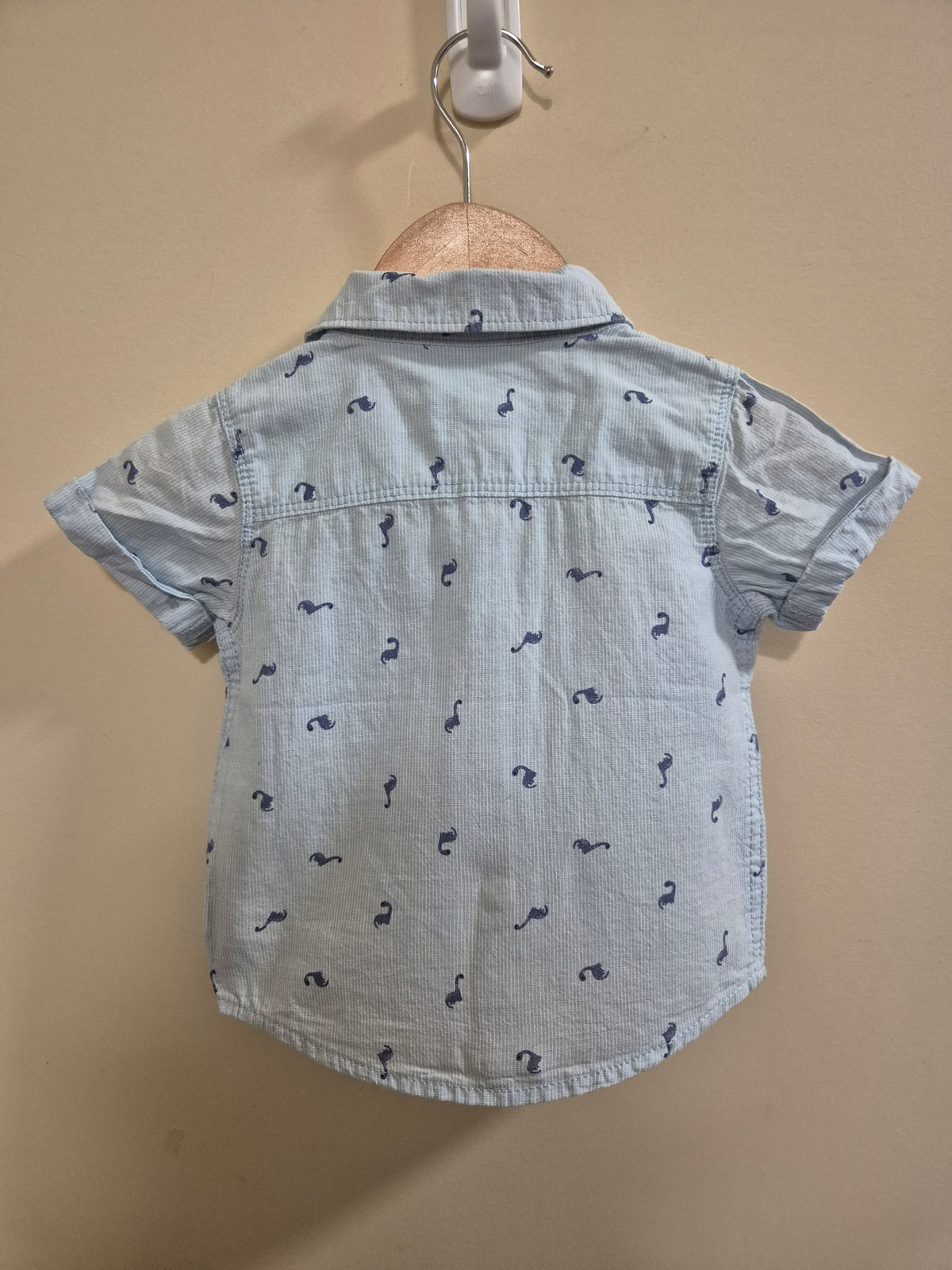 Sprout Button Up Dinosaur Shirt Size 000