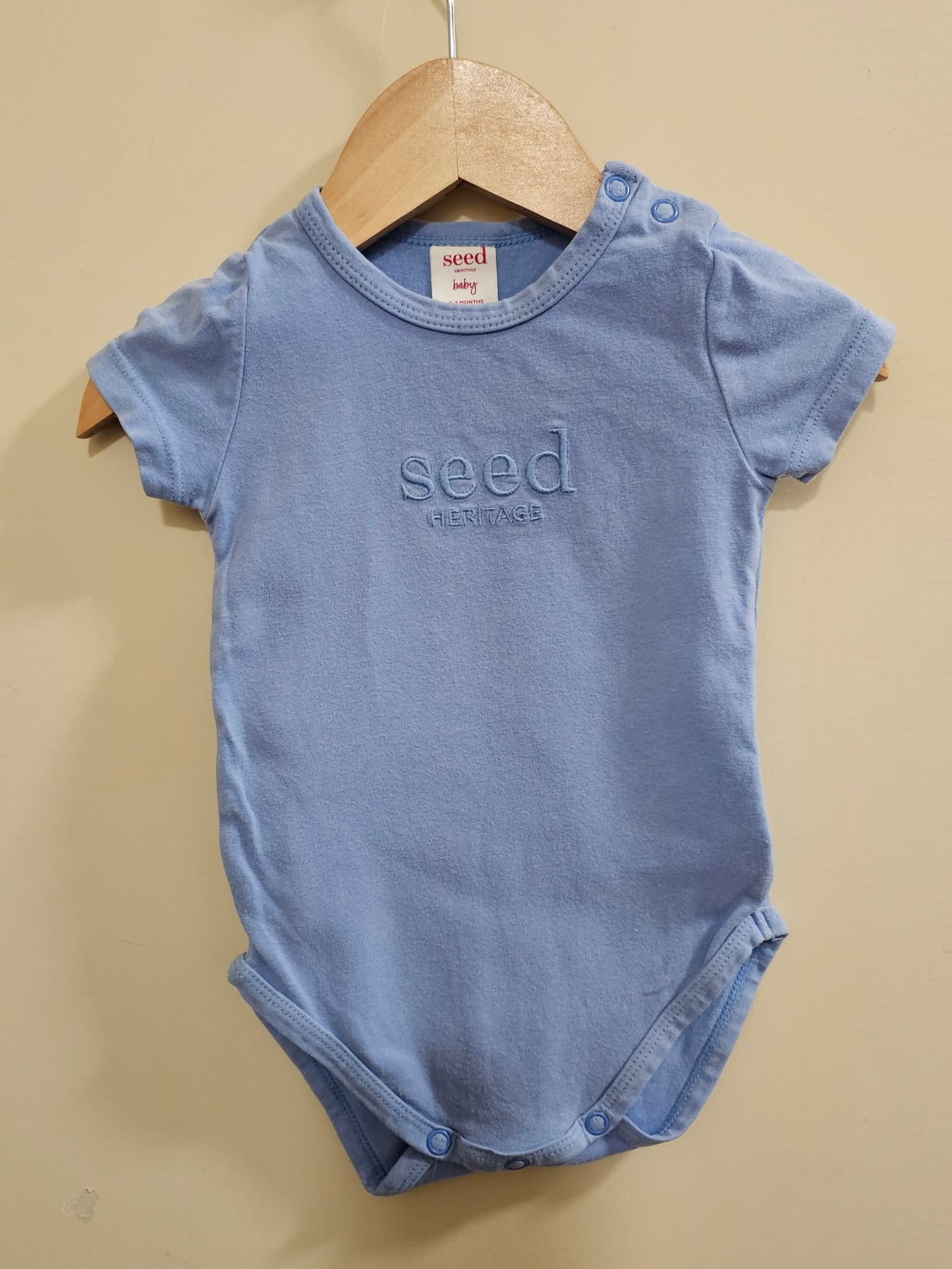Seed Heritage Blue Bodysuit Size 000