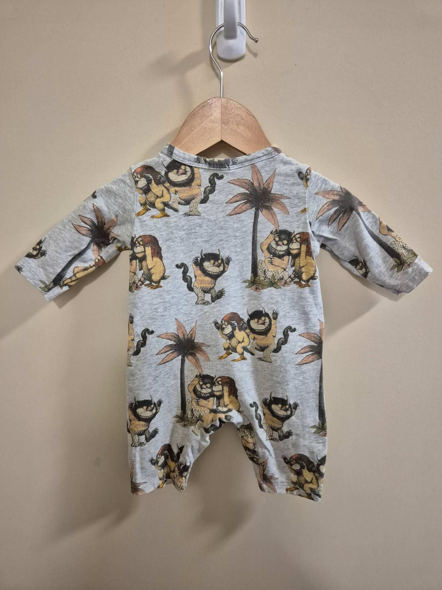 Where the Wild Things Are x Cotton On Onesie Size 0000