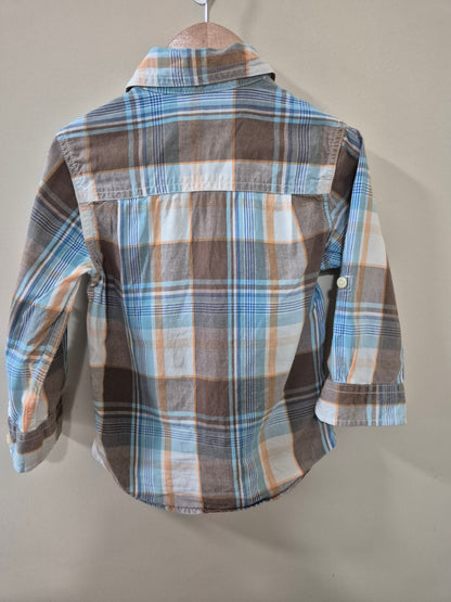 Oshkosh Long Sleeve Top Size 3