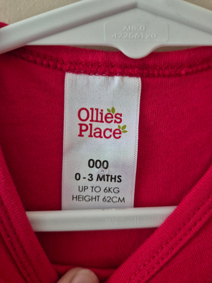 Ollies Place Bodysuit Dress - Size 000