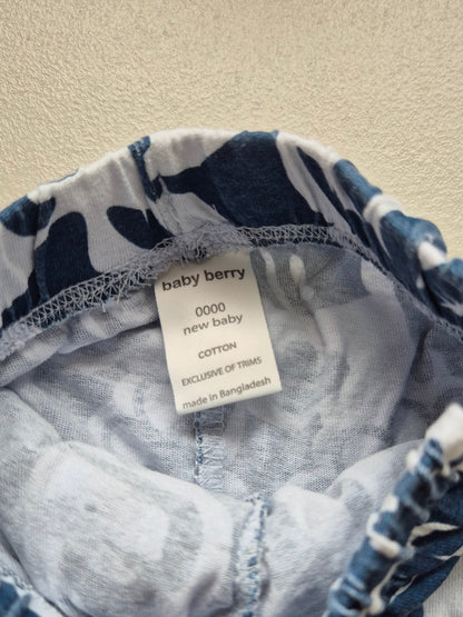 Newborn Baby Berrt Dino Shorts