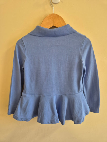 Ralph Lauren Long Sleeve Polo Shirt Size 2