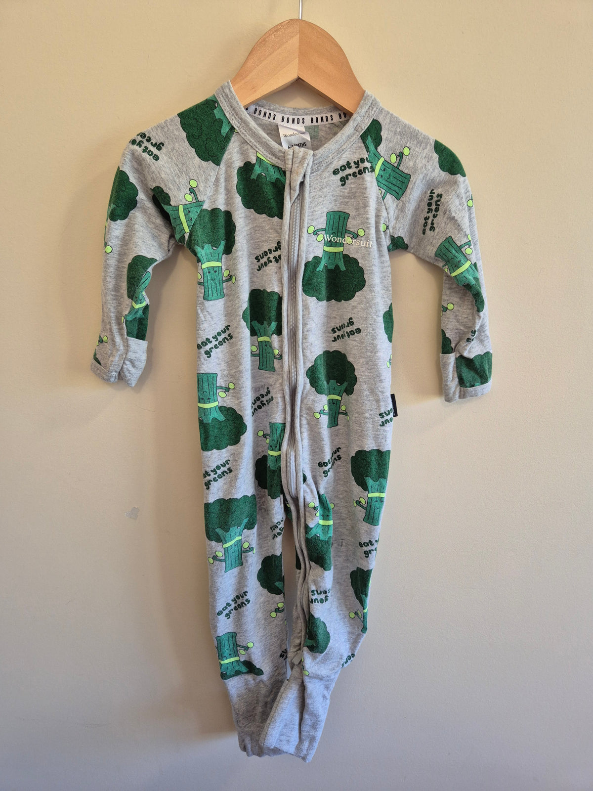 Bonds Wondersuit "Eat Your Greens" Size 0