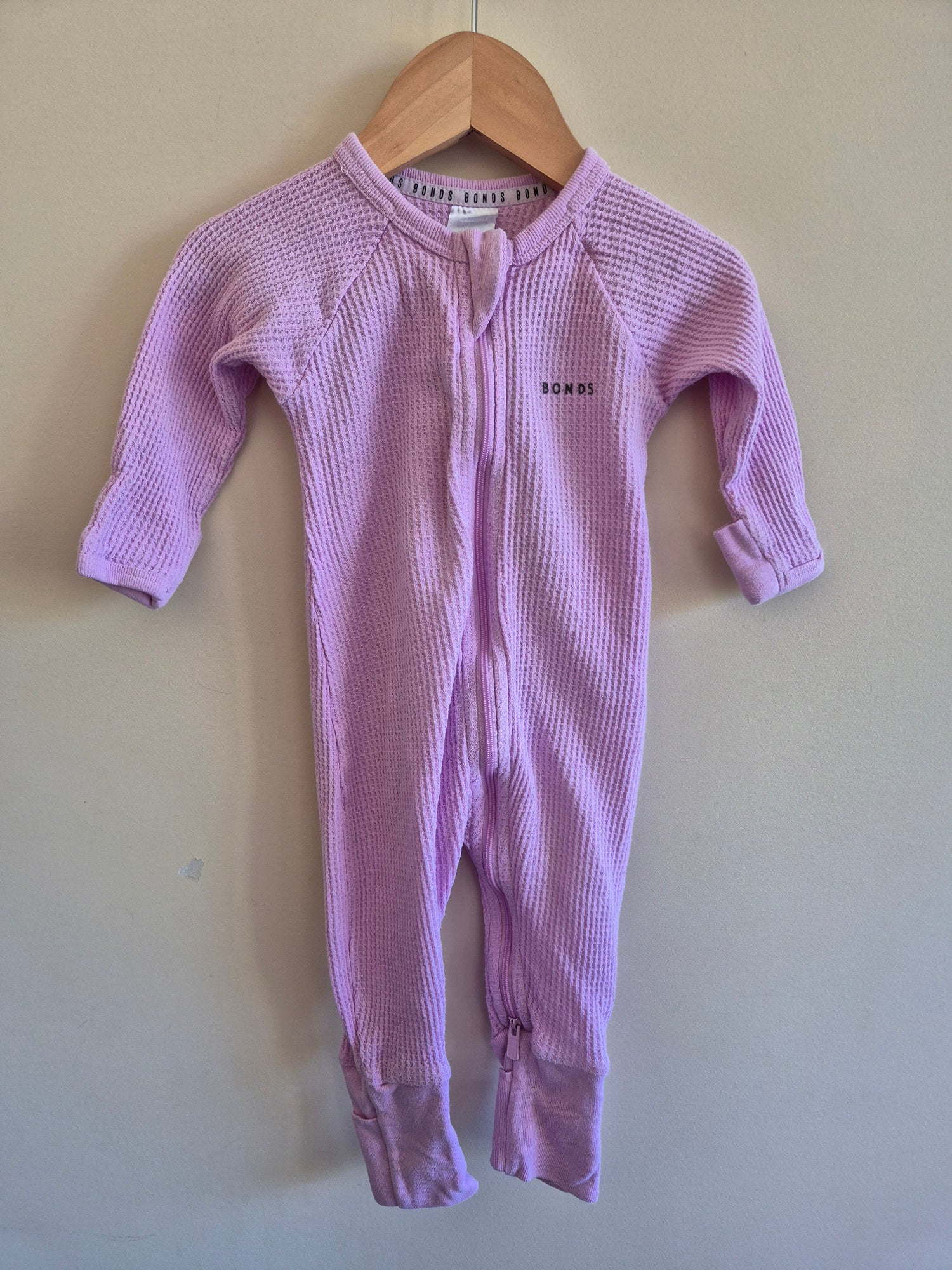 Bonds Lilac Onesie Size 00