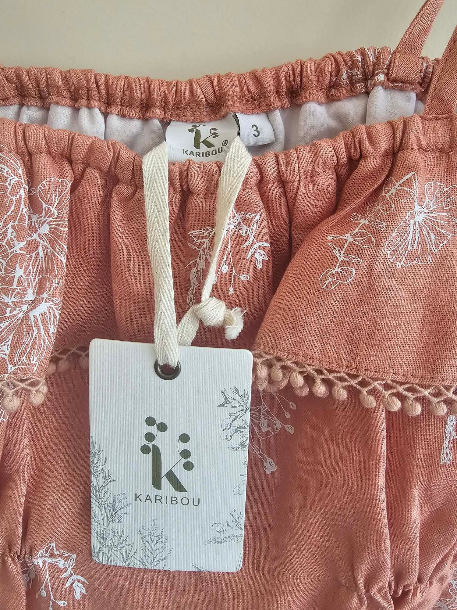 BNWT Karibo Kids Bodysuit Size 3
