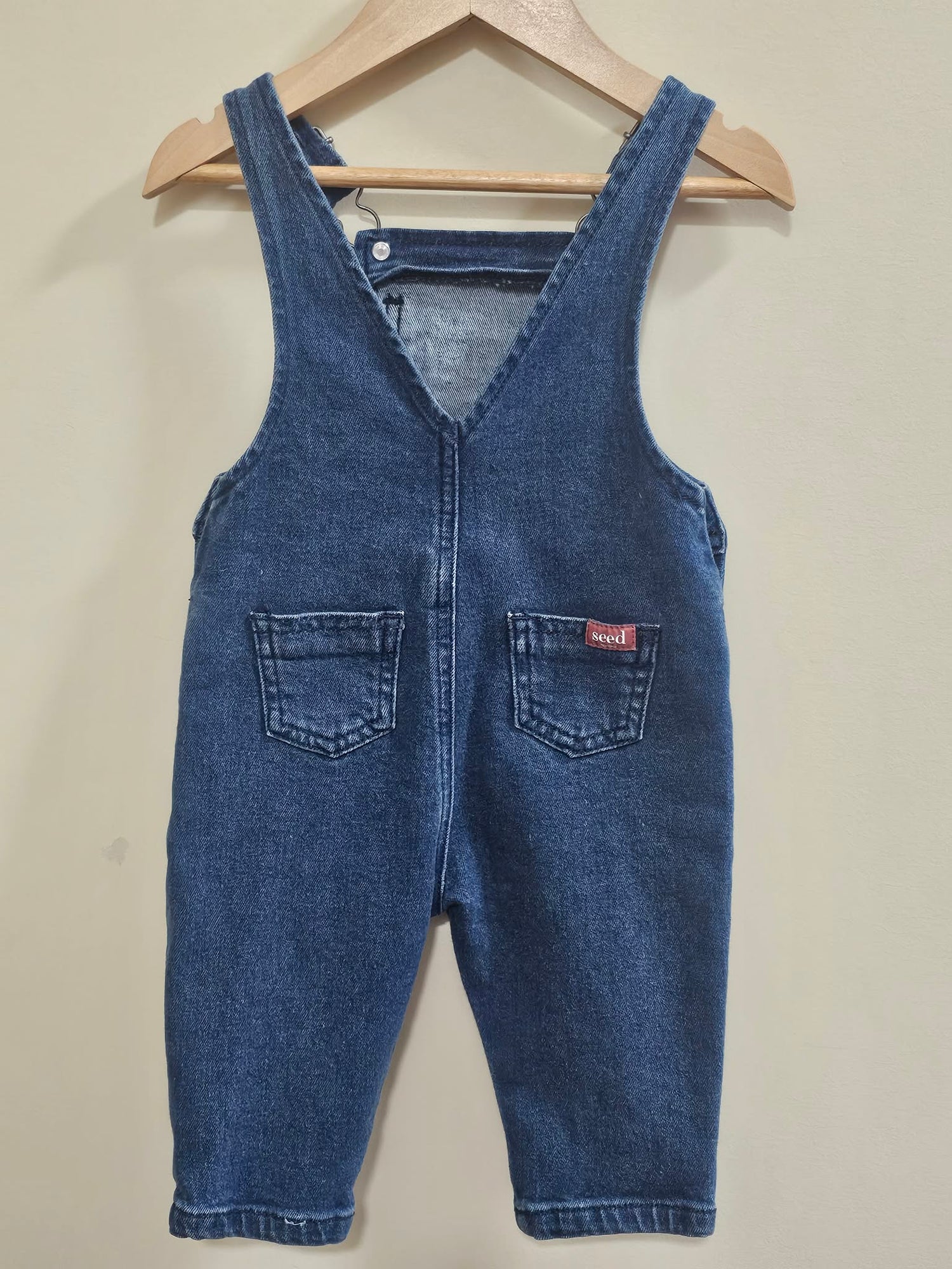 Seed Heritage Denim Overalls Size 00