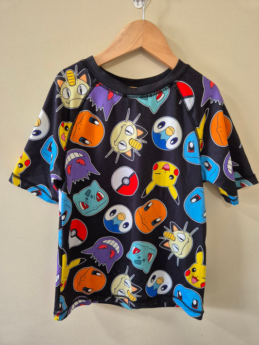 Pokemon Swimwear Rashie Size 8