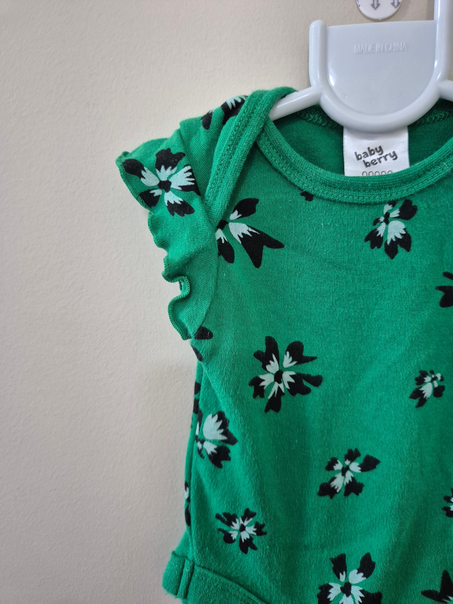 Tiny Baby Green Bodysuit 💚