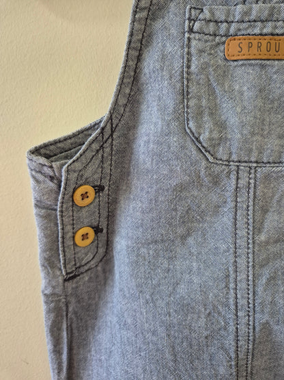 Sprout Overalls - Size 00