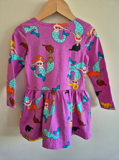 Bonds Long Sleeve Mermaid Dress Size 2