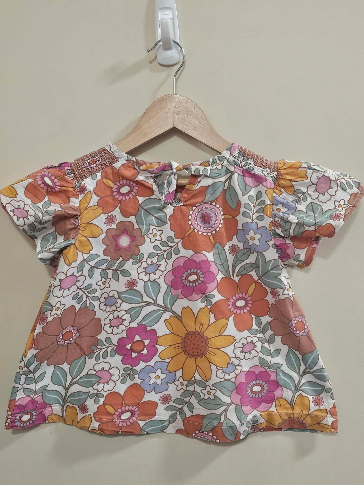 Jack & Milly Floral Shirt Size 4