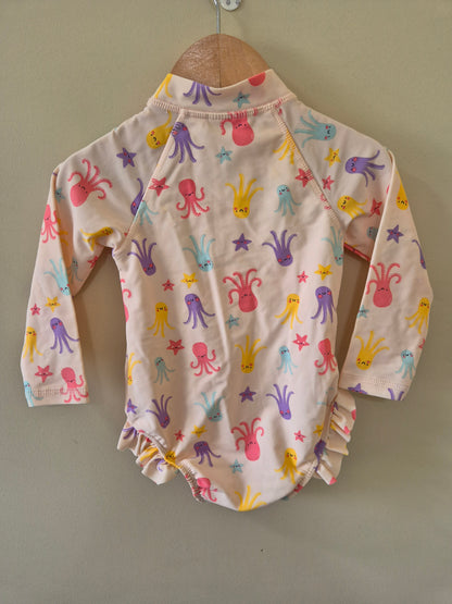 Lily & Dan Size 1 Octopus Swimwear Outfit Piece