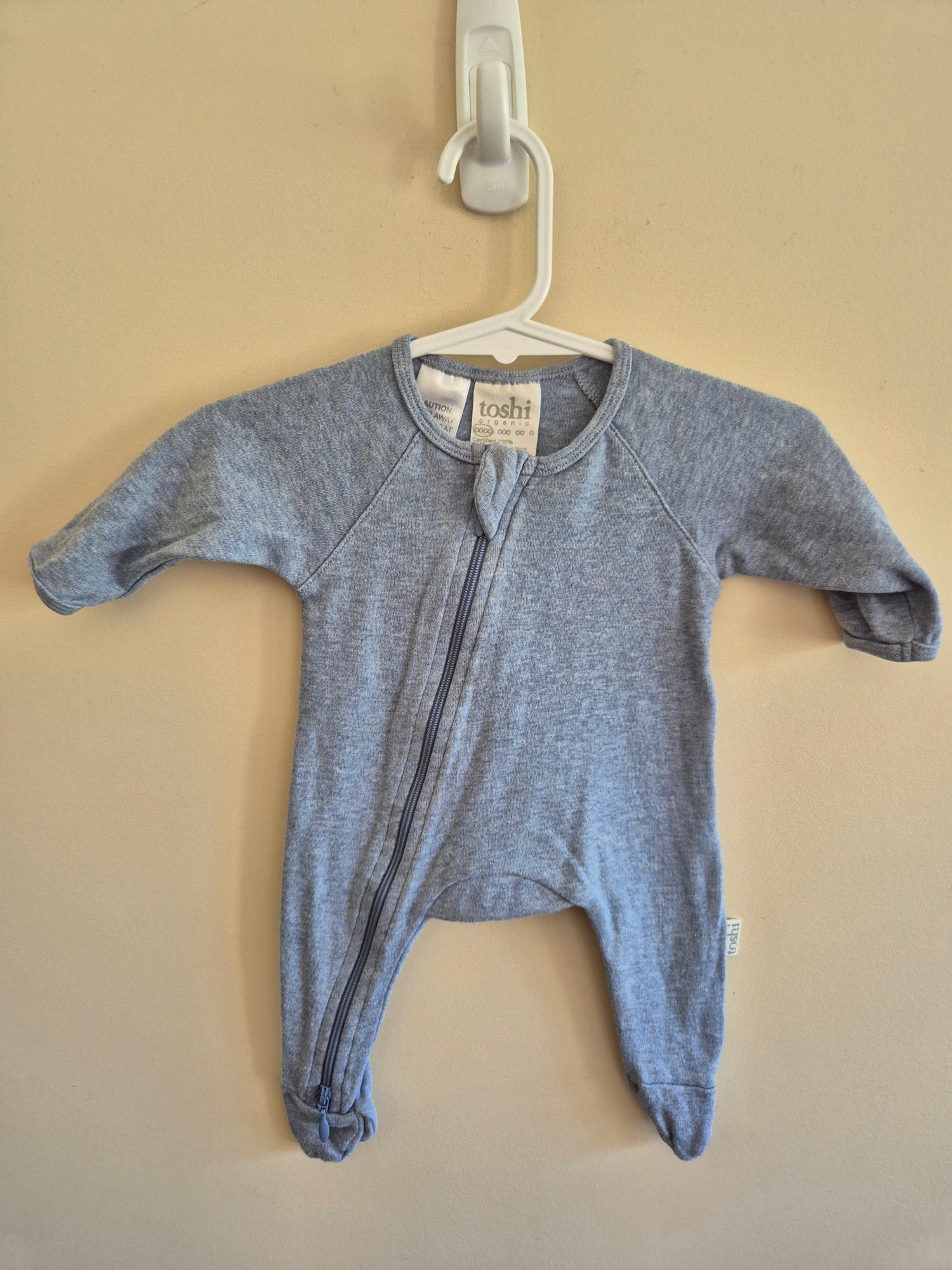 Toshi Dusty Blue Onesie Size 0000